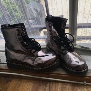 Pewter Dr. Martens